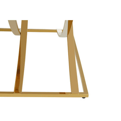 Gold Coffee Table with Mirrored Top | Reena