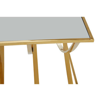 Gold Coffee Table with Mirrored Top | Reena