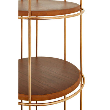 3 Tier Small Cage Design Shelf Unit | Horizon