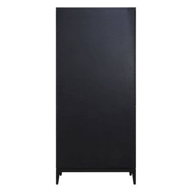 2 Tone Oak Wood Tall Cabinet | Salvar