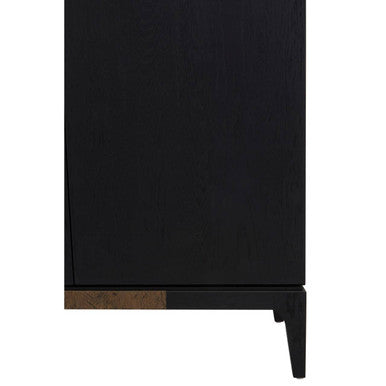 2 Tone Oak Wood Tall Cabinet | Salvar