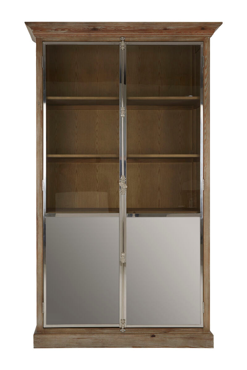 White Washed Pine Wood 2 Door Cabinet | Richmond