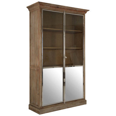 White Washed Pine Wood 2 Door Cabinet | Richmond