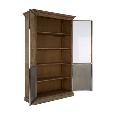 White Washed Pine Wood 2 Door Cabinet | Richmond