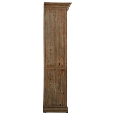 White Washed Pine Wood 2 Door Cabinet | Richmond