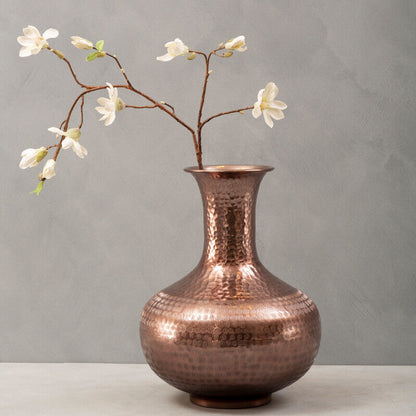 Solis Brown Bottle Vase