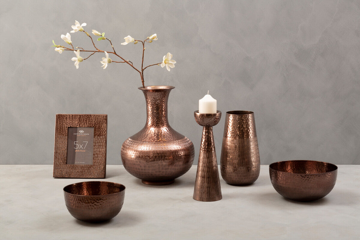 Solis Brown Bottle Vase