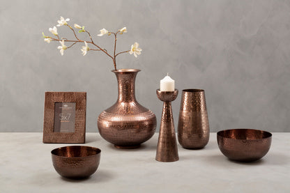 Solis Brown Bottle Vase