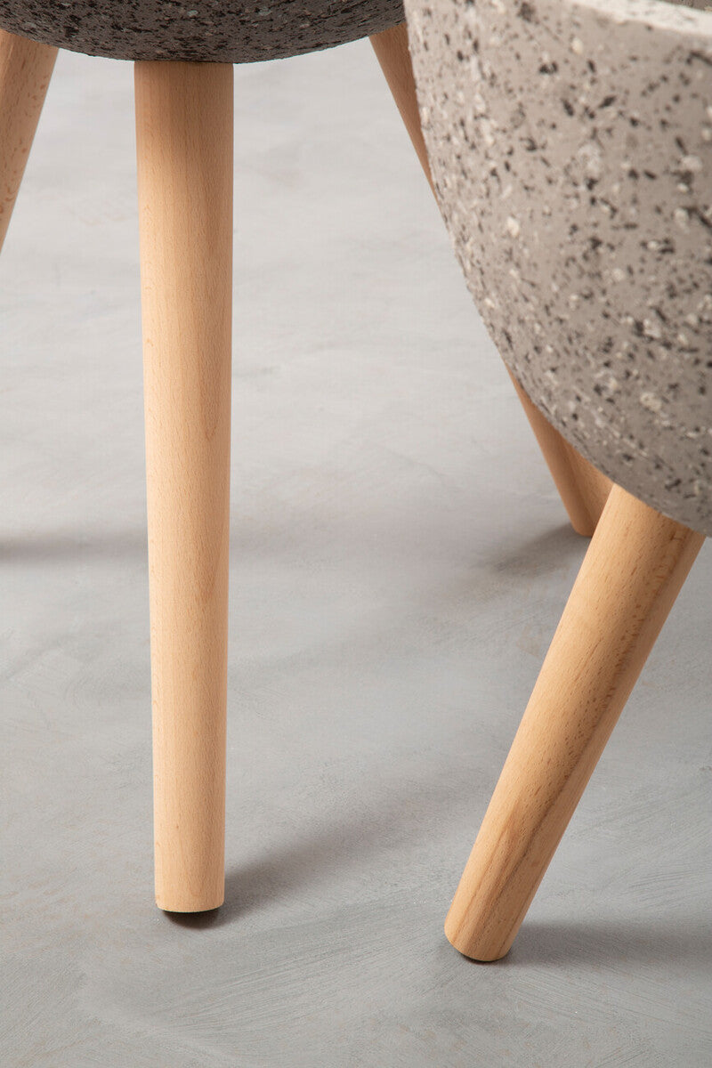 Medium Grey Speckled Planter | Darnell