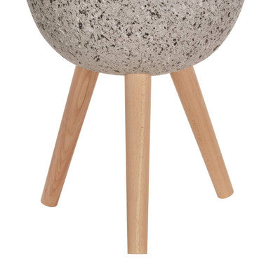 Medium Grey Speckled Planter | Darnell