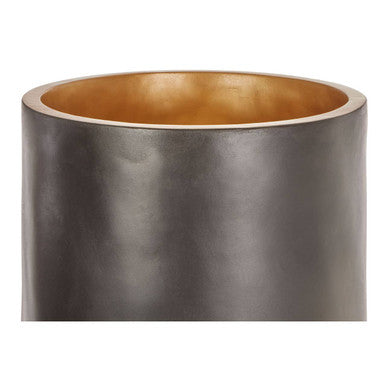 Large Black Finish Planter | Darnell