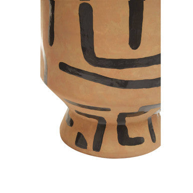 Barren Hand Painted Earthenware Vase
