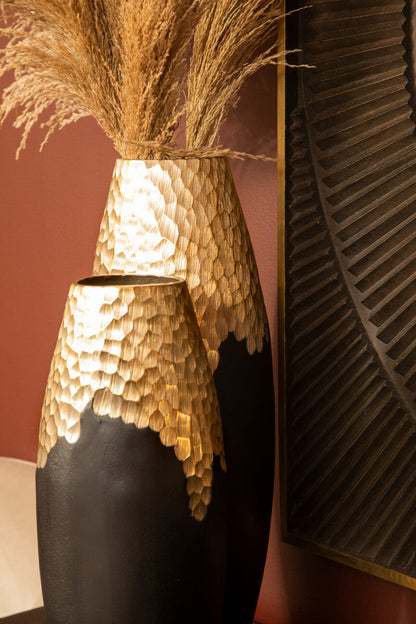 Small Black and Gold Vase | Daito