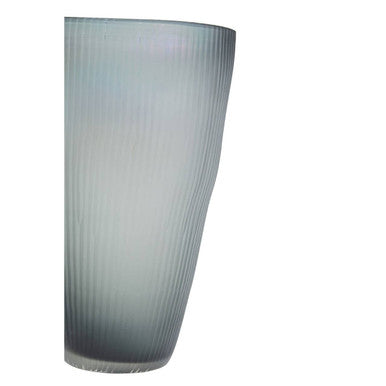 Hessa Large Grey Glass Vase