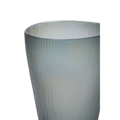 Hessa Large Grey Glass Vase