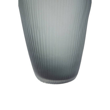 Hessa Large Grey Glass Vase