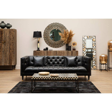 Large Carved Glass Vase | Hessa