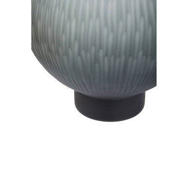Large Carved Glass Vase | Hessa