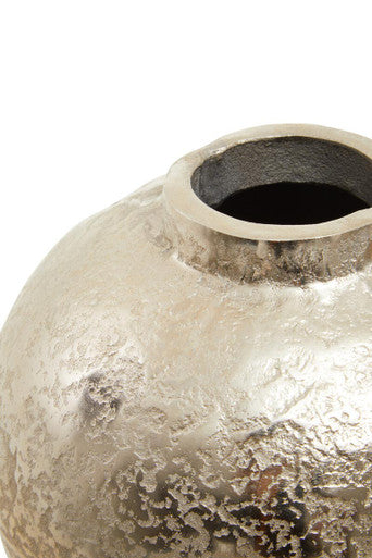 Small Ombre Silver and Gold Finish Vase | Dion