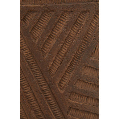 Brown Textured Planter | Darnell