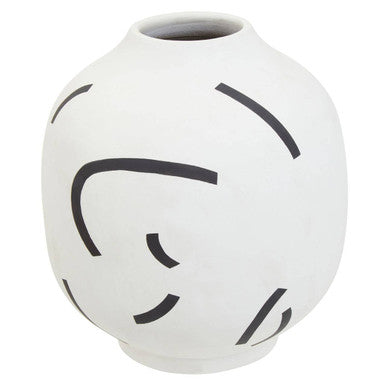 Black and White Vase | Tundra