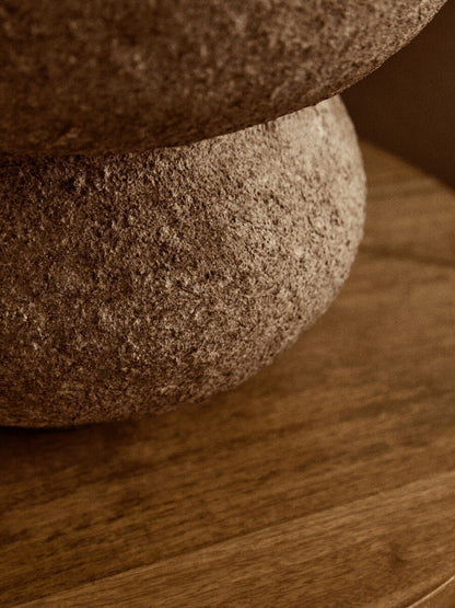 Cotton Mache and Coco Shell Bubble Vase | Sanai