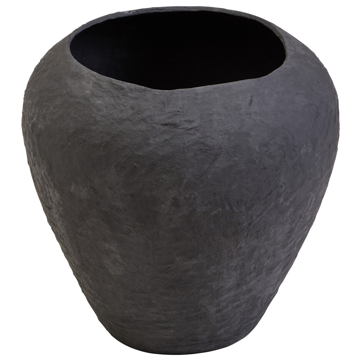 Cotton Mache Large Black Planter | Sanai