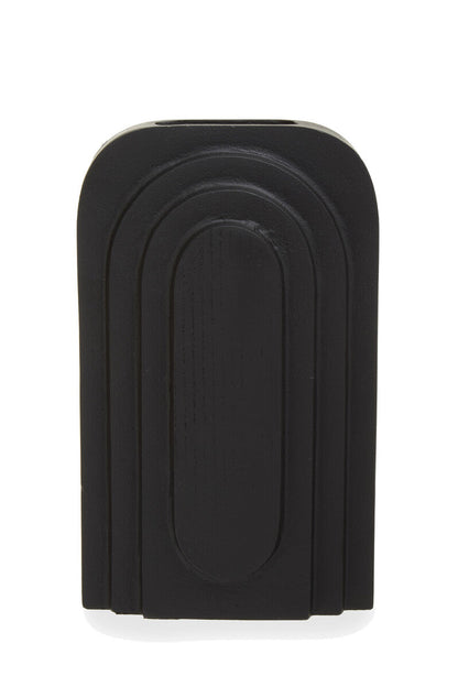 Tall Matt Black Finish Vase | Hapax