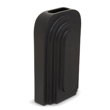 Tall Matt Black Finish Vase | Hapax