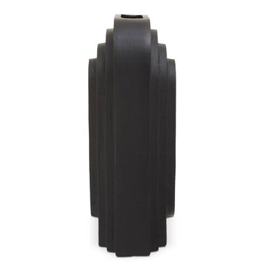 Tall Matt Black Finish Vase | Hapax