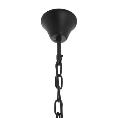 Kensington Townhouse Black Multi Crystal Pendant Light