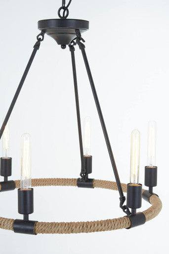 6 Bulb Chandelier | Hampstead