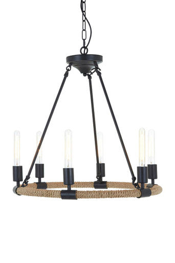 6 Bulb Chandelier | Hampstead