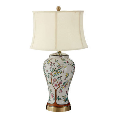 Covent Garden White Table Lamp