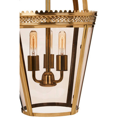 Caly Tinted Glass Glod Pendant Light