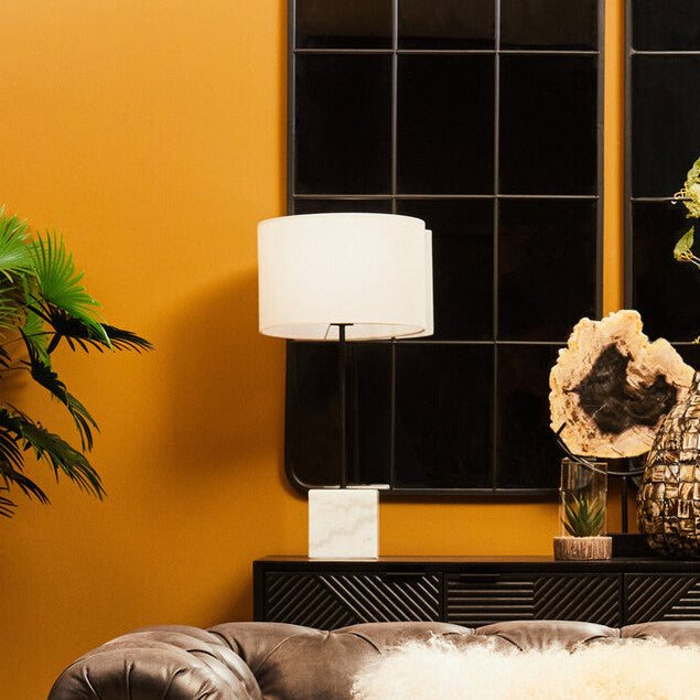 Table Lamp with Marble Base | Murdoch