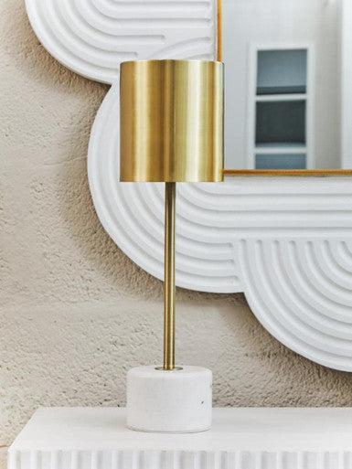 Palais Table Lamp With Marble Base