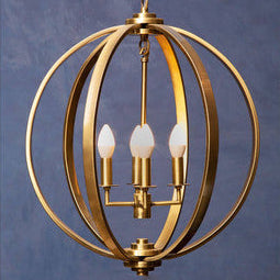 Antique Brass Pendant Light | Censer