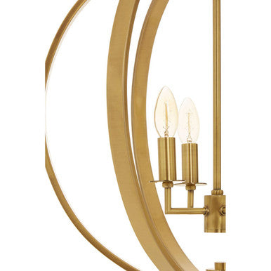 Antique Brass Pendant Light | Censer