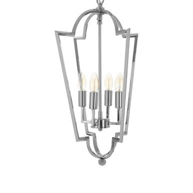 Nickel Plated Tapered Chandelier | Venice