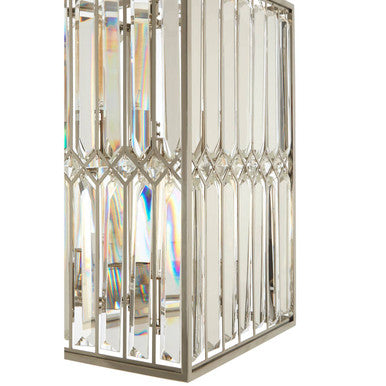 Marentina Cylindrical Silver Chandelier