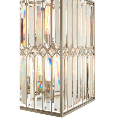 Marentina Cylindrical Silver Chandelier