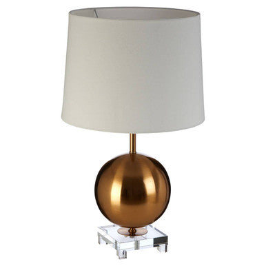 Gold Sphere Gold Table Lamp