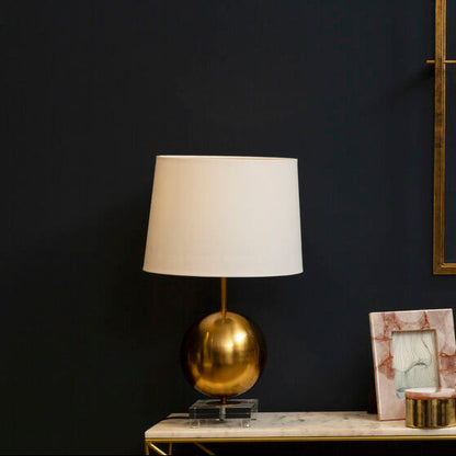 Gold Sphere Gold Table Lamp