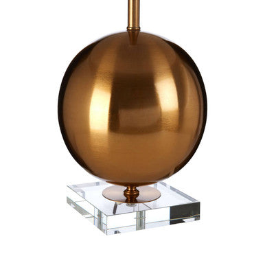 Gold Sphere Gold Table Lamp