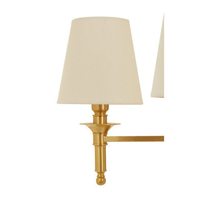 Copper Finish 6 Arm Chandelier | Zina
