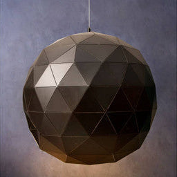 Mateo Large Black And Copper Black Pendant Light