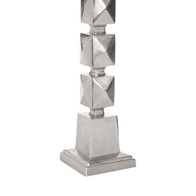 Macey Faceted Black Table Lamp