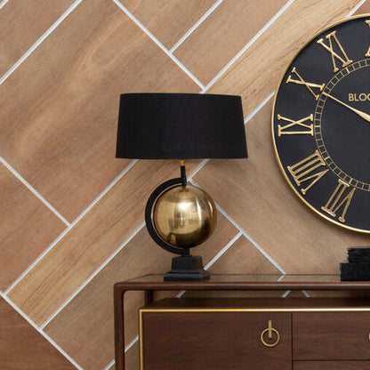 Globe Antique Brass Table Lamp | Churchill