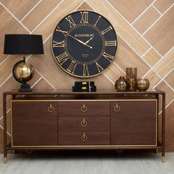 Globe Antique Brass Table Lamp | Churchill